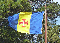 Die Flagge der Insel Madeira