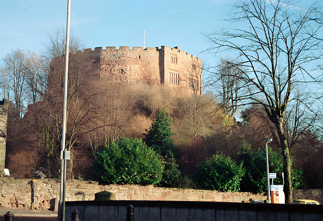 Tamworth Castle (Scan from early 1989)