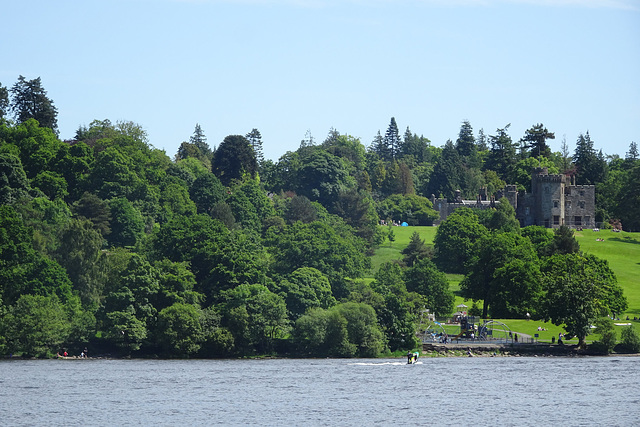 Passing Balloch Castle