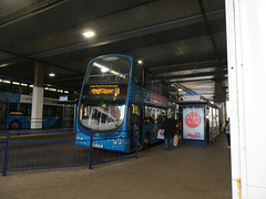 First Eastern Counties 37566 (AU58 ECE) in Great Yarmouth - 29 Mar 2022 (P1110200)