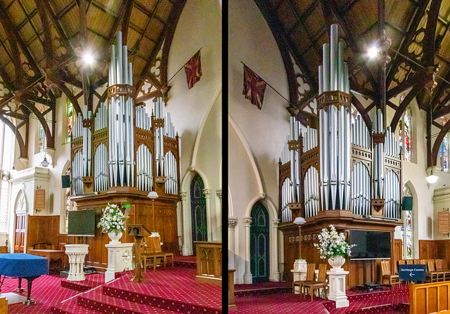 Inside First Church of Otago, Dunedin