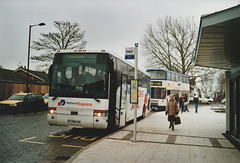 National Express D6 (T206 AUA) in Mildenhall – 16 Jan 2006 (553-15)