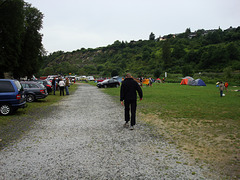 Auf dem Campingplatz in Runkel