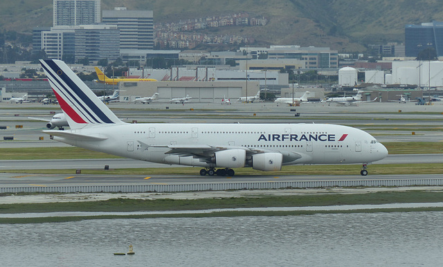 The A380 at SFO (2) - 19 April 2016