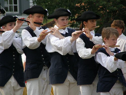 Fifers at Yorktown
