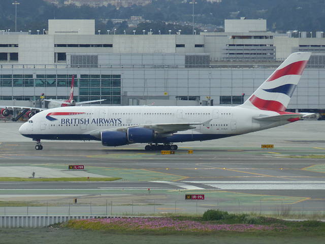 The A380 at SFO (5) - 19 April 2016