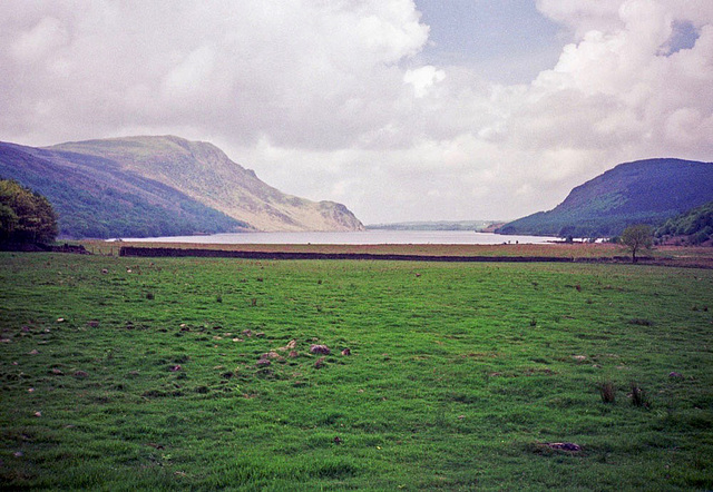 Looking back along Ennerdale Water (Scan from May 1990)