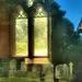 Looking In, Reflecting Out. Derelict Chapel. Wallsend Cemetery