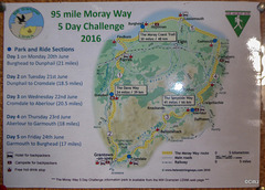 We hope to have completed the 95 miles Moray Way soon!