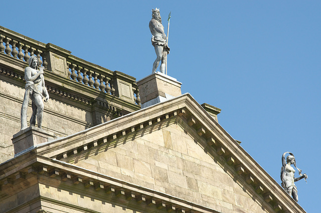 Three Greek Gods at Lyme Park