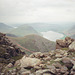 View from High Stile acrosshollow containing Bleaberry Tarn towards Crummock water  (Scan from May 1990)