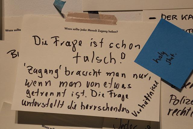 Falsche Frage ?