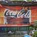 Publicité Coca-Cola un tantinet défraîchie...