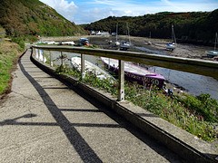 HFF from Solva harbour at low tide