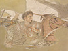 Detail of the Alexander Mosaic in the Naples Archaeological Museum, July 2012