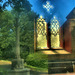 Looking In, Reflecting Out. Derelict Chapel. Wallsend Cemetery