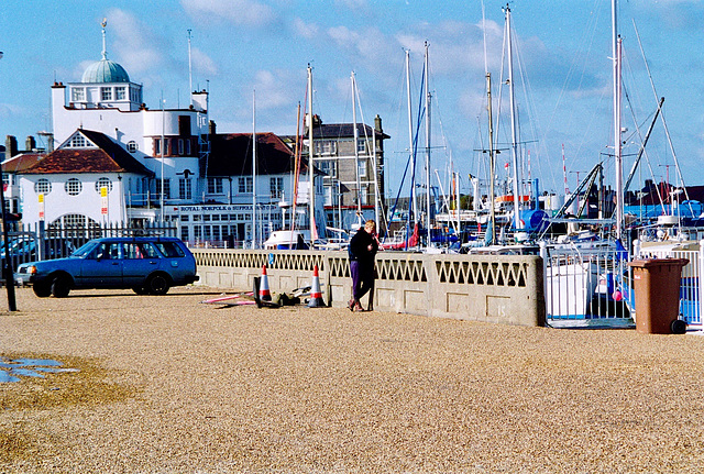Royal Norfolk and Suffolk Yacht Club, Lowestoft (Scan from October 1998)