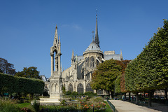 Fontaine de la Vierge, Paris Notre-Dame