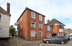 Broad Street and Cork Bricks, Bungay, Suffolk