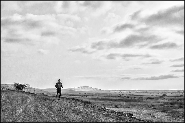 La solitude du coureur de fond.