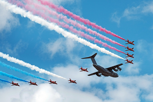 Farnborough Airshow July 2016 XPro2 Red Arrows 4