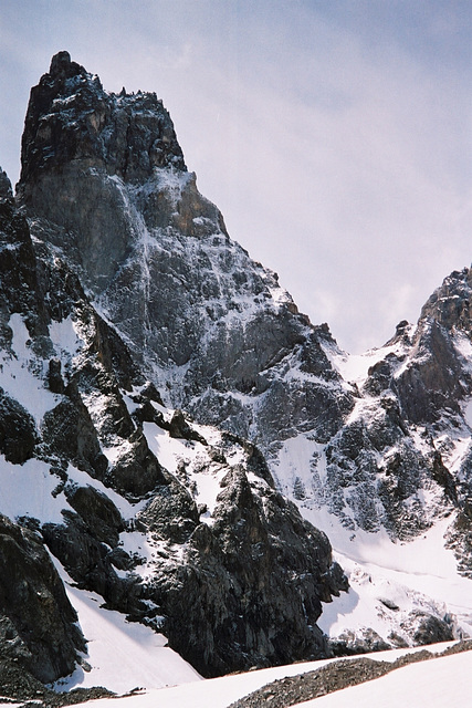 Le Coup de Sabre en Oisans dans les Ailefroides