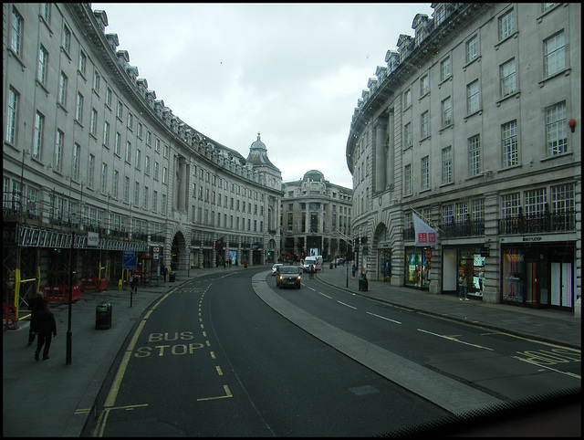 Regent Street curves