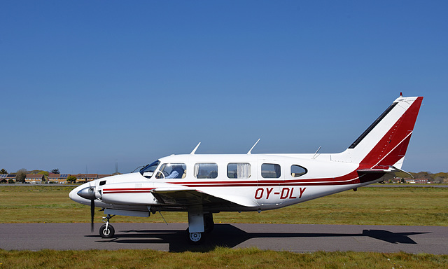 OY-DLY at Solent Airport - 25 April 2021