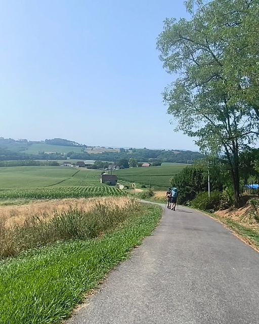 Sur la route de Compostelle