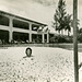 Woman and Gardenias in Swimming Pool, Hotel Ruiz Galindo, Fortín, Veracruz, Mexico