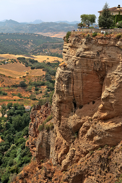 Ronda - Ausblick von der Puente Nuevo