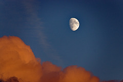 Moon at Sunset