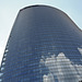 Milano, the sky is reflected on the UniCredit tower