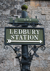 To Ledbury Station