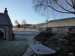 Mid April icy dawn