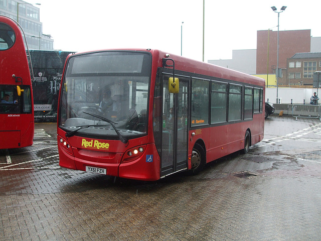 DSCF1282 Red Rose Travel YX61 FZH at Watford Junction - 8 Apr 2018