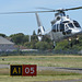 M-HELI arriving at Solent Airport (4) - 4 July 2019