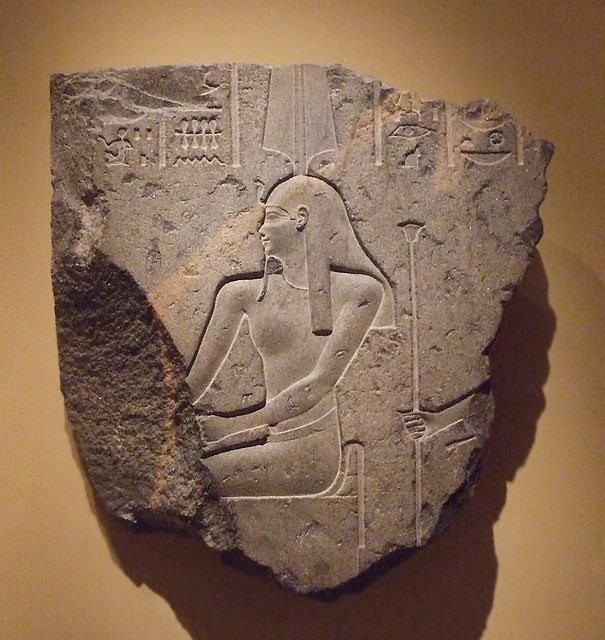 Seated God Relief in the Metropolitan Museum of Art, May 2011