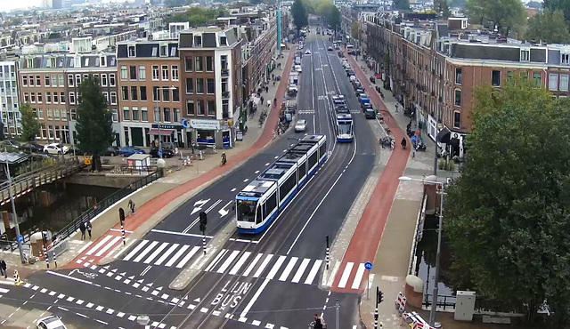 Webcam: Amsterdam, brug in de Ceintuurbaan.