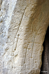 Signes lapidaires - Chapelle Saint-Pierre de Reveillon - La Ferté-Vidame - Eure-et-Loir