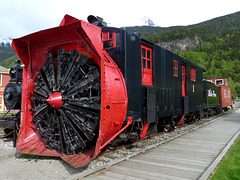 WPYR Snowblower at Skagway