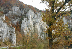 Kalkwände im Oberen Donautal