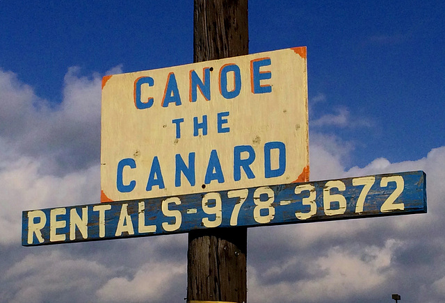 canoe the canard