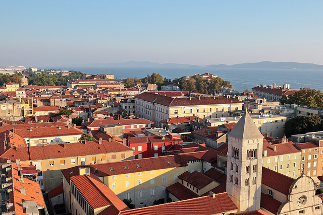 Zadar - Ausblick vom Turm der Kathedrale (3)