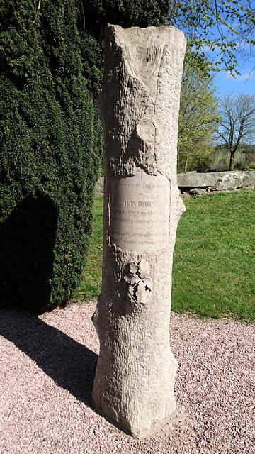 Grabstein in Gudhjem, Bornholm Grabstein in Gudhjem, Bornholm