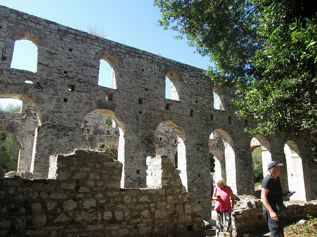 Ruins of Great Basilica (4th century).