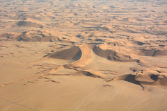 Dunes of Namib Desert Aerial View