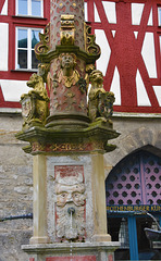 Der Georgsbrunnen in Rothenburg o.d.Tauber