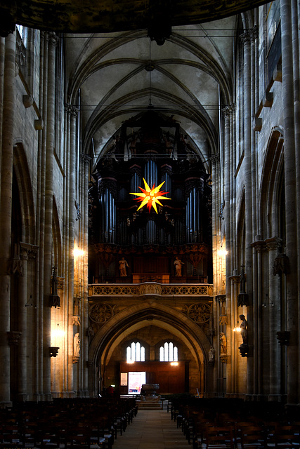 Walls of Halberstadt Dom St. Stephanus
