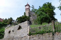 Der Rote Turm an der Wehrmauer